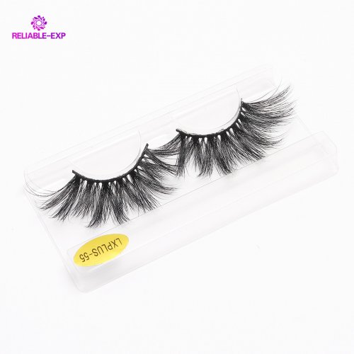 Free Sample Create Your Own Brand Custom Luggage Packaging Box Private Label 25 Mm 27mm 5D Real Mink Eyelashes Vendor