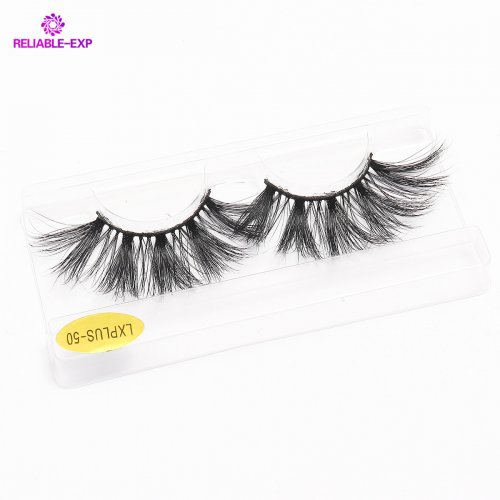Wholesale Mink Lashes 5D Mink Eyelashes Vendor 25mm Mink Eyelash