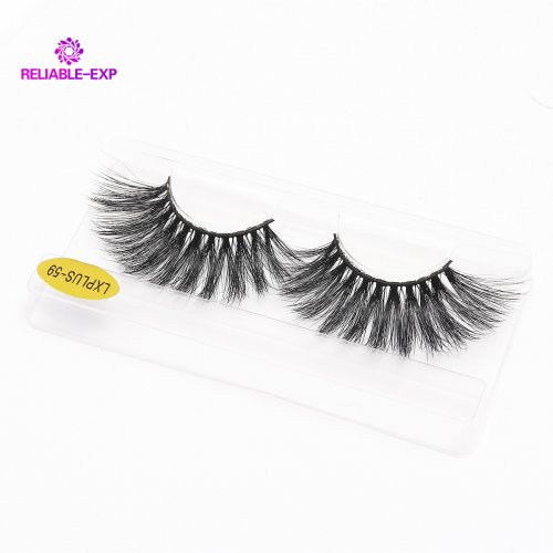 New Design 5D Mink Eyelashes Hot Sale 25 Mm Real Mink Eyelashes And Private Label Mink Eyelash Box