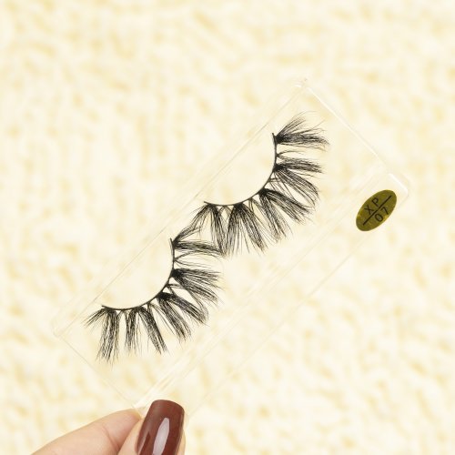 Luxury Cruelty Free 25Mm 5D Siberian Mink Lashes 5D Mink Eyelashes With Customize Box