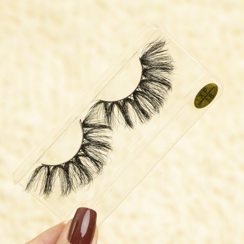 Cruelty Free 25mm Eyelashes 5D 5D Mink Eyelashes Private Label Mink Eyelashes