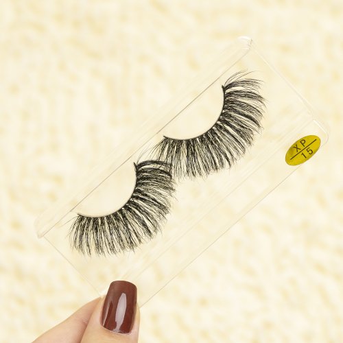 Wholesale Private Label 5D 5D Mink Eyelashes With Custom Packaging Box