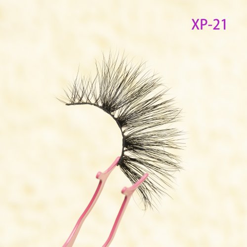 Natural Long Thick Cruelty Free Full Strip 5D 25mm Mink Eyelashes