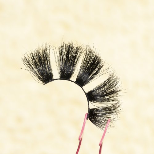 Full Strip Lashes Long Dramatic 5D Mink Eyelashes Private Label 25mm Eyelashes
