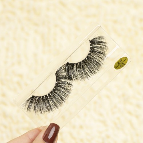 Lashes 5D Wholesale Vendor Lash Book 25mm Mink Eyelash Private Label Transparent Eyelashes Packaging Box