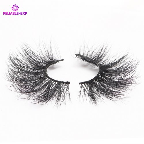 Wholesale Customized Your Own Brand Luxury Handmade Lash Reliable 100% Real 5D Mink Fluffy Eyelashes