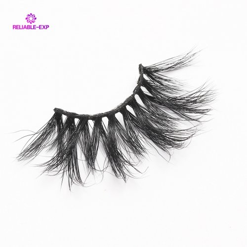 Lash Pink Glitter Packaging Lashes Wholesale Vendor 5D Mink Eyelashes 25mm 