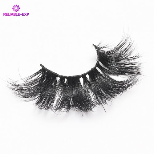 Mink Eyelashes Full Strip Lashes Vendor Thick Fluffy 18Mm 5D Mink Eyelash With Custom Eyelash Packaging Box