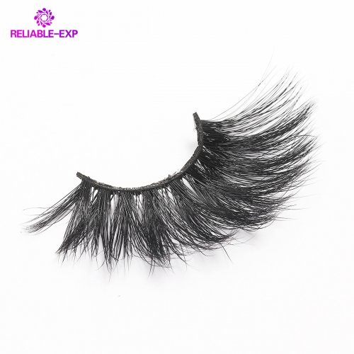 Top Quality Half Price Fluffy 5D Dramatic Mink Eyelashes With Free Lash Box