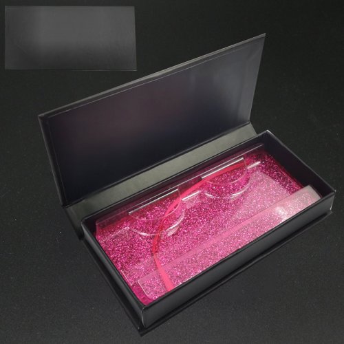 Private label Custom Eyelash Packaging Real mink fur 3D mink eyelashes 5d 25mm eyelash packaging box