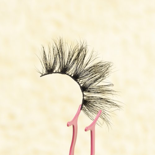 Custom Own Brand lash thick dramatic eyelashes long soft 100% natural material 3d 25mm mink eyelash 