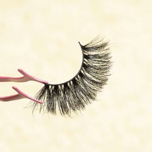 New Style 25mm Guaranteed 3D Siberian Mink Eyelashes With Cheap Box