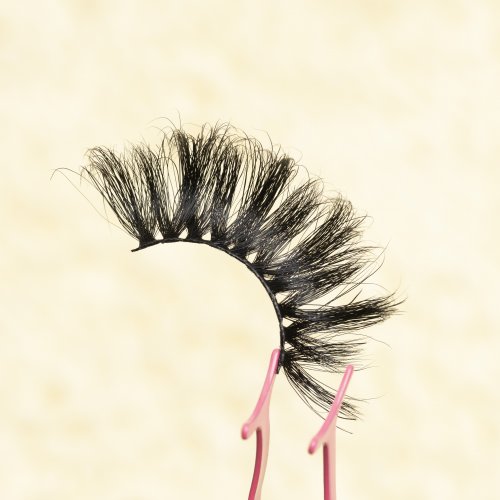 Mink Eyelashes Vendor Wholesale Mink Eyelash Custom Cruelty Free 3D Mink Eyelashes 25mm 