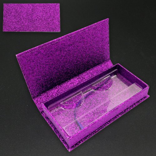 new style no MOQ plastic clear eyelash packaging box 3D mink eyelashes with logo