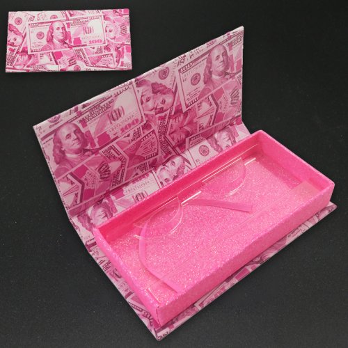 Fake 3D Mink Luxury Custom Eye Lashes Luxury Eyelash Packaging Box Make Up Cosmetics Mink Lashes And Custom Package