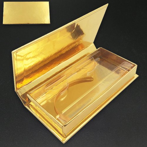 Wholesale custom Eyelash Packaging Box with tray 25MM Magnetic Mink lashes packing box accept private logo