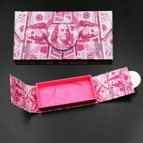 Wholesale Cheap Private Label Boxes Custom LOGO Gold Paper 25mm Eyelash Packaging Box