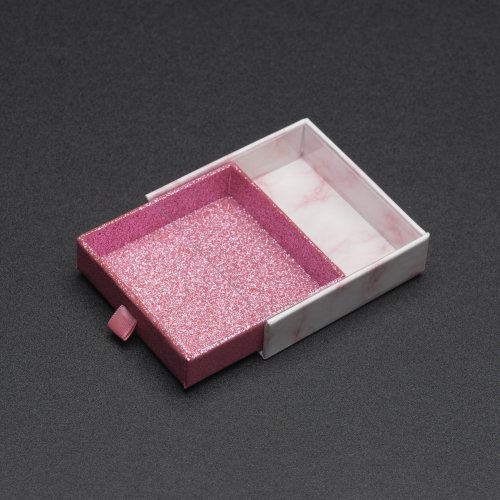 Customized Lashes Package Branding And Logo Eyelash Packaging Box Empty 25MM Lashes Glitter Lash Box