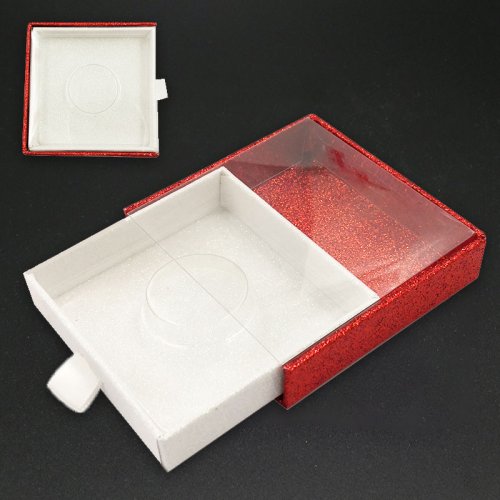Factory price rectangle eyelash box for custom mink lahes faux mink eyelashes glitter eyelash packaging box very cheaper