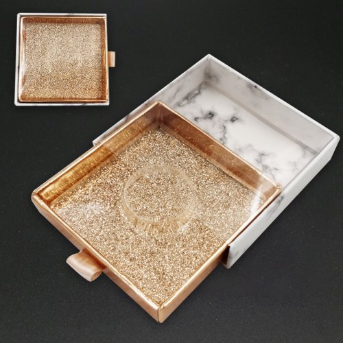 Qingdao factory custom eyelash false lash paper eyelash packaging box