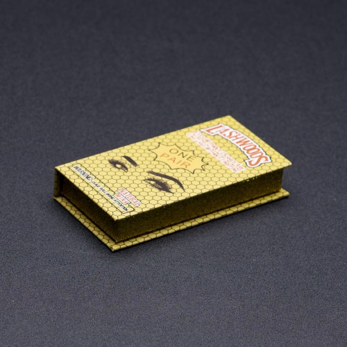 Lash vendor supply 3d mink eyelashes 25mm with eyelash packaging box