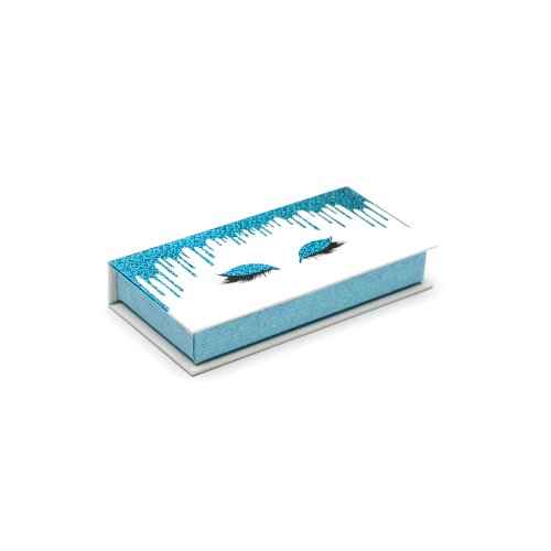 False Eyelashes Wholesale Mink Lash Strips Custom Round Eyelash Packaging Circle Eyelash Packaging Box