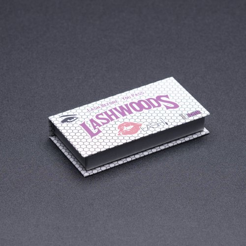 Holographic paper marblefalse eyelashes private label custom false eyelash packaging box