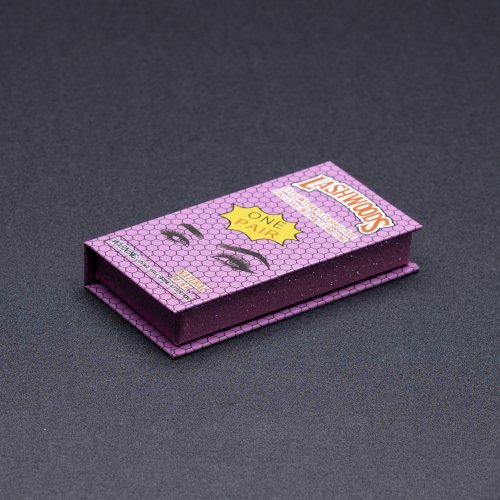 OEM 3d mink eyelashes custom lash box empty eyelash packaging box luxury private label custom false eyelash packaging box