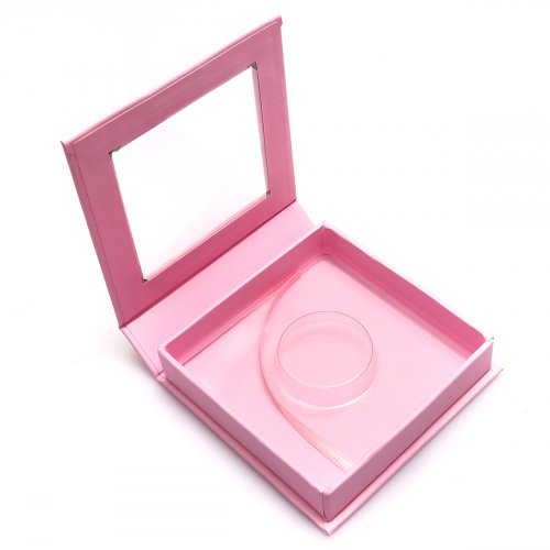 Private label 100% real mink fur eyelash packaging box 3d mink lashes and eyelashes case vendor