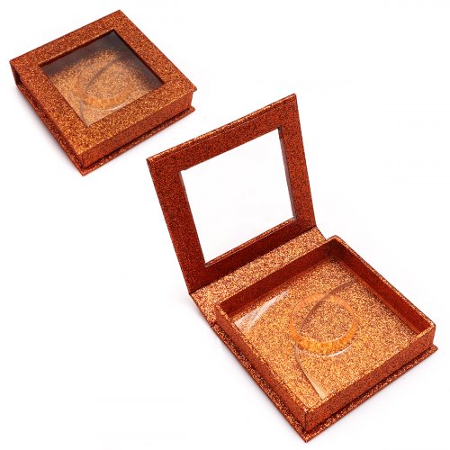 Round Plastic Eyelash Packaging Box