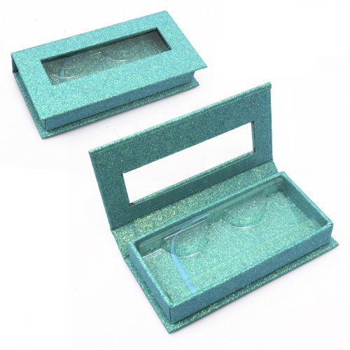 Own brand luxury Circle diamond private label empty custom false lash eyelash packaging box