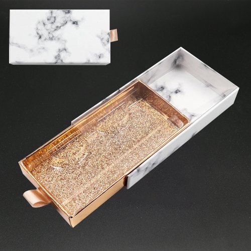 Faux Mink Lashes With 5 Pack Eyelash Packaging Box Wholesale 3D Synthetic Hair False Eyelashes