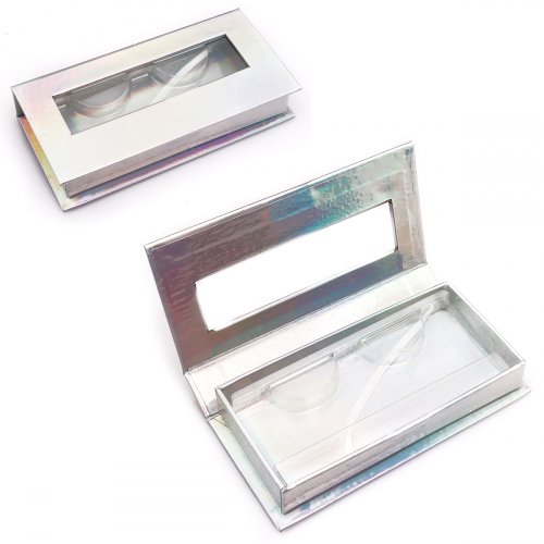 Low Moq 50PCS with Your Logo Eyelash Packaging Box in stock