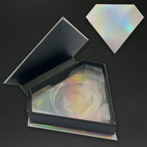 new 3d false eyelashes packaging box custom wholesale lashes vendor