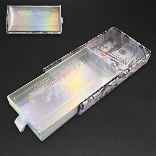 Professional Free Sample Make Up Cruelty Free Mink Eyelashes With Round Eyelash Packaging Luxury Eyelash Packaging Box