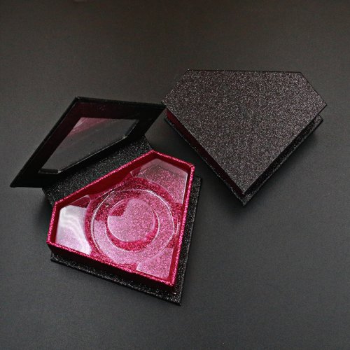 High Quality vendor Custom Eyelash Packaging Box handmade 5d mink 25mm mink eyelashes