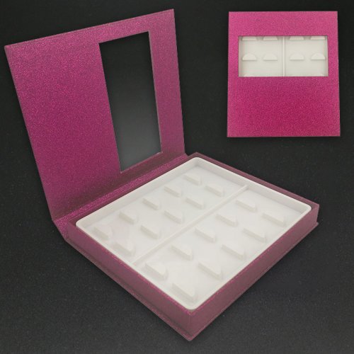 Professional sell Korean eyelashes with bright eyelash packaging box