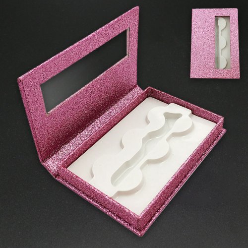China wholesaler importer exporter customized false eyelash packaging box for 3d mink lashes