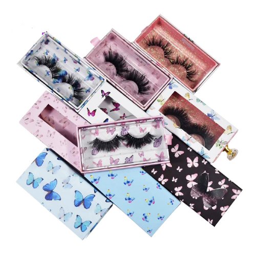 The wholesale price factory mink eyelash packaging private label eyelashes packaging box