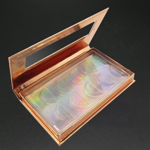 Custom Amazon ins False Eyelash Packaging Box gift empty makeup eyelash box