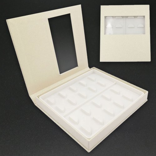 eyelash packaging box empty magnetic lashes boxes low MOQ private logo mink lashes vendor square lash box package