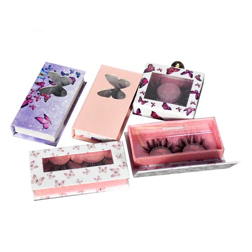 HYST lashes individual Korea PBT Camellia eyelashes volume fans false eyelashes with eyelash packaging box