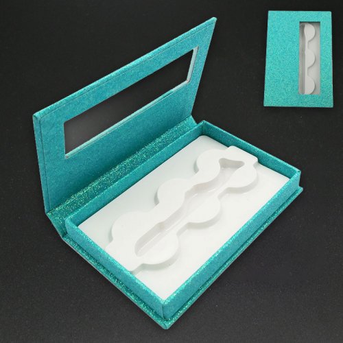 professional eyelashes book boxes 3d mink eyelashes with eyelash packaging box custom logo