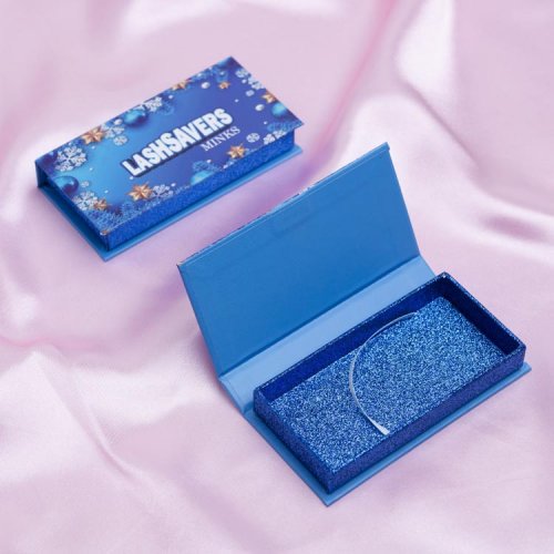 Best selling false eyelashes natural mink eyelashes with eyelash packaging box