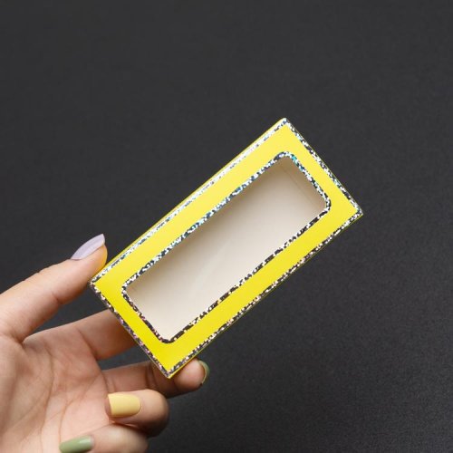 Durable 100% Real 3d Mink Lashes Samples Glitter Private Label Empty Custom Eyelash Packaging Box