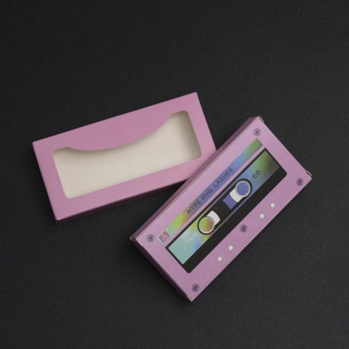 Custom Luxury Private label custom Logo False Eyelash Packaging Box False Eyelashes Private Label Package