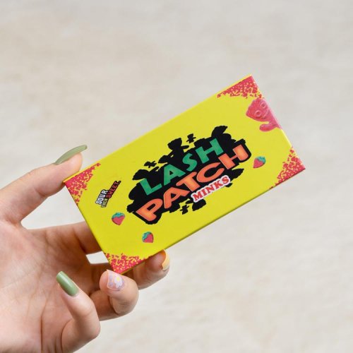 custom black 3D false eyelash packaging box luxury