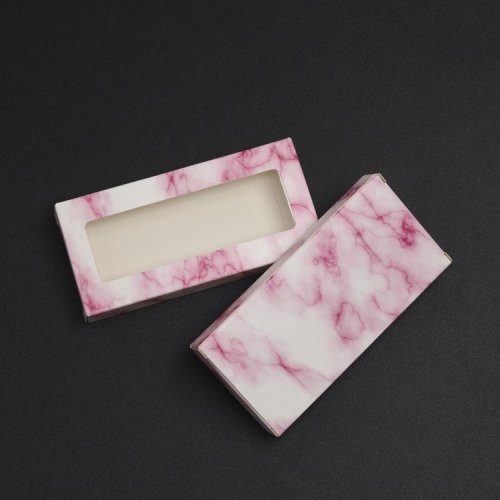 Wholesale custom logo empty round cheap eyelashes packaging box