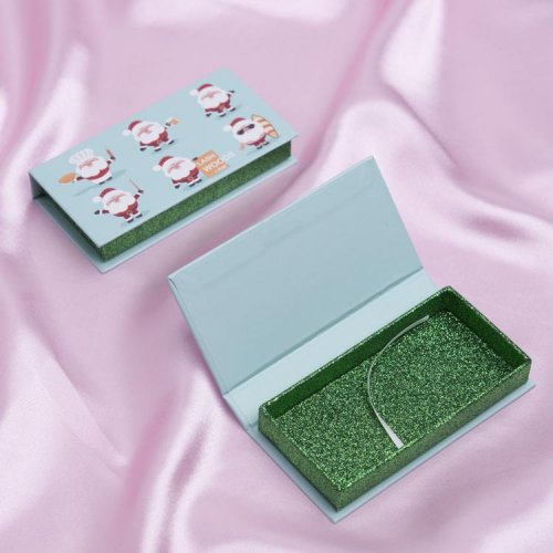 natural mink eyelashes vendor with personalized box false eyelash packaging box