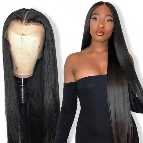 Direct Factory Price 13x4 Lace Front Wigs Human Hair Brazilian Cuticle Aligned Virgin Hair Wig